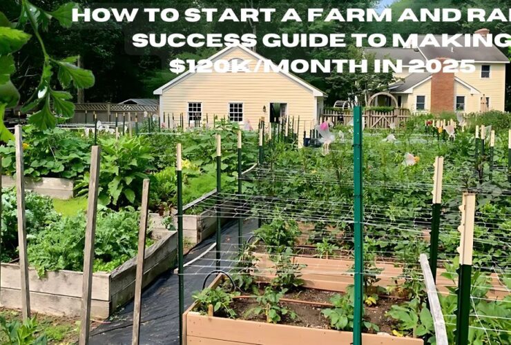 How to Start a Farm and Ranch in 2025